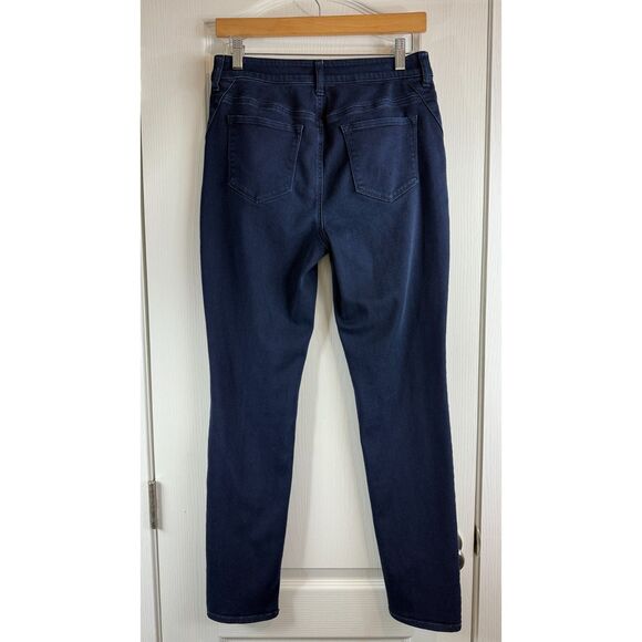 Chico's Women's The Platinum Jegging Jeans Dark Blue Size 4 (Chico's 0) - Picture 2 of 11